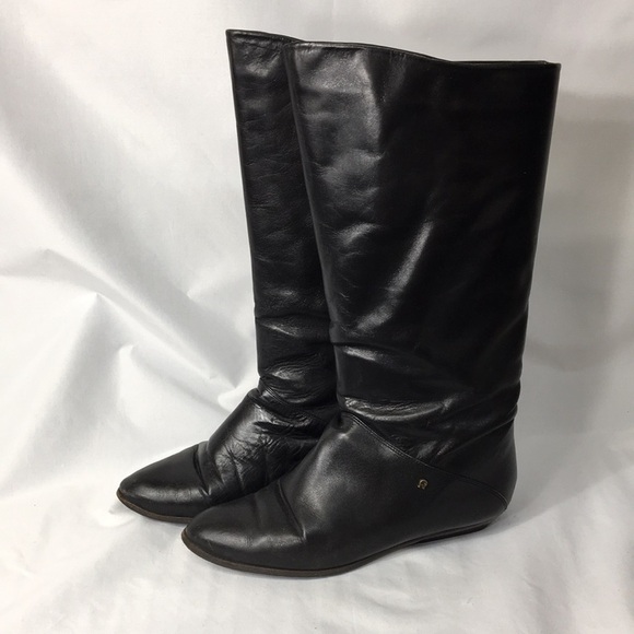 Etienne Aigner Shoes - Etienne Aigner Women’s Black Knee-High Boots Size 7.5 GREAT Condition